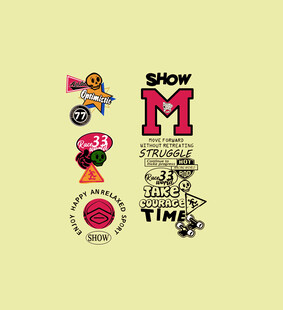 M秀时光主题装饰图案