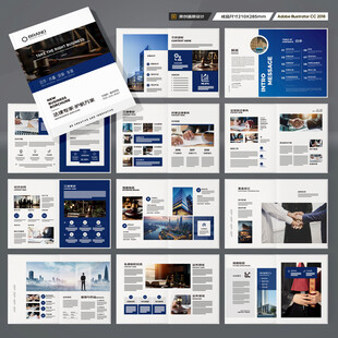 律师事务所画册版式设计