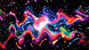 绚丽多彩ktv酒吧抽象动感图案