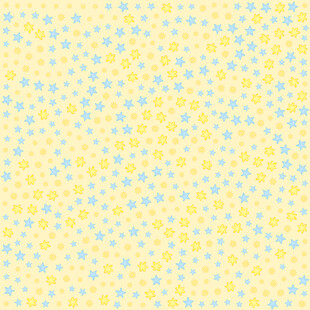 黄蓝星形几何图案背景