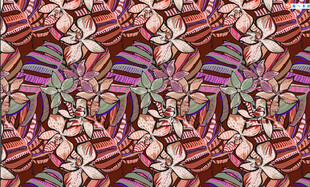 抽象多彩几何图案纹理