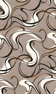 抽象曲线几何图案纹理