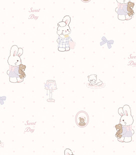 可爱兔子蝴蝶结