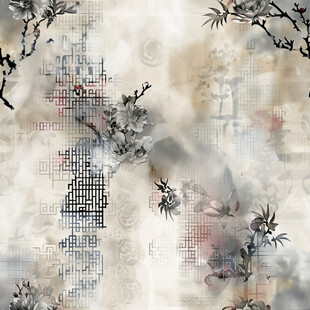 水墨古风景    诗意中式意境