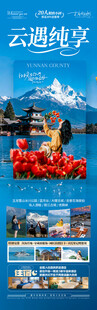 云遇旅游海报