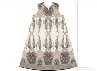 腰果大袍子设计