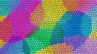 多彩马赛克图案背景