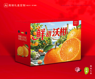沃柑包装 蜜桔礼盒