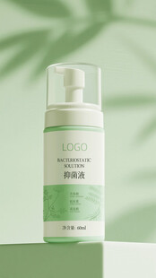 抑菌护理液包装效果图片