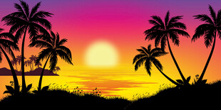 露营地酒吧网红地标日落打卡拍照