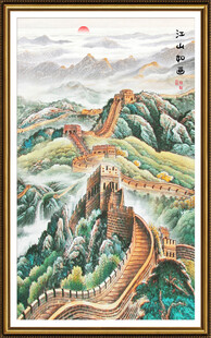 长城玄关画