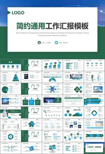 大数据管理局总结计划PPT模板