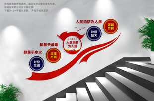 消防楼道文化墙