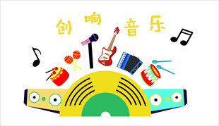 音乐教室墙面装饰钢琴房背景墙