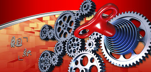 齿轮传动机械之美展现