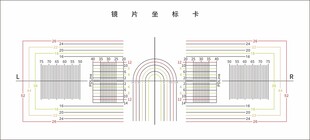 镜片坐标卡