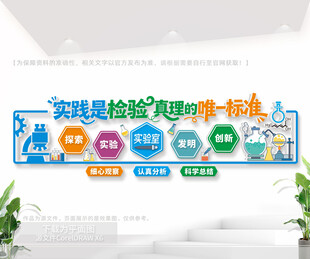 化学实验室文化墙