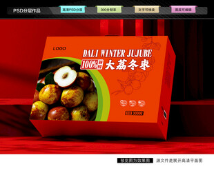 冬枣礼盒 水果包装