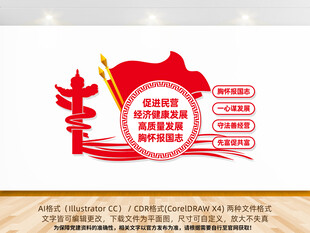 民营经济发展文化墙