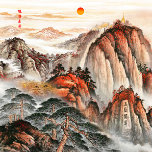 泰山日出五岳独尊