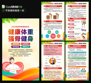 2025年世界骨质疏松日海报