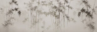 水墨竹子背景