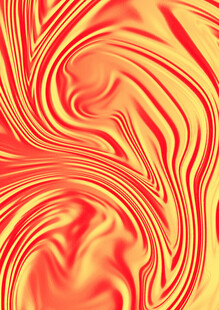橙红色流体艺术纹理图案