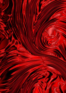 红色漩涡纹理图案