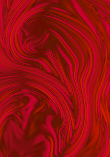 红色流动纹理艺术图案
