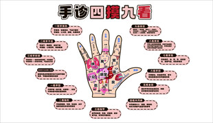 中医手诊的 四摸九看