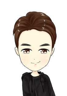 卡通风格帅气男生头像Q版