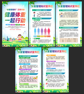 体重管理年海报