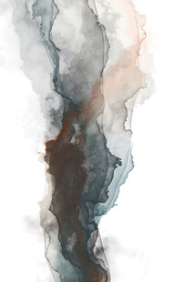 抽象水墨烟雾艺术画面