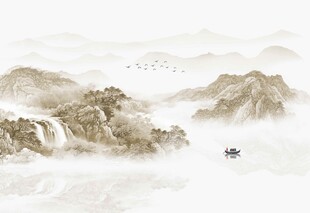 水墨山水