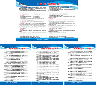 企业制度展板设计模板