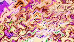 抽象彩色流体纹理图案