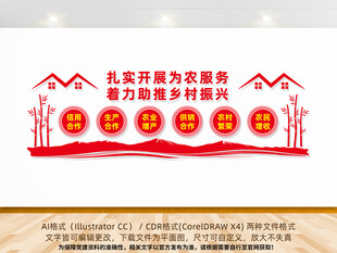 发展现代农业文化墙