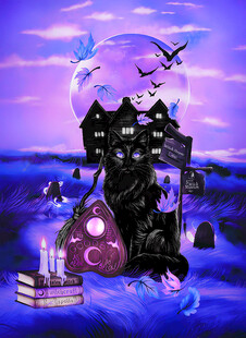 神秘魔幻场景中的奇幻元素