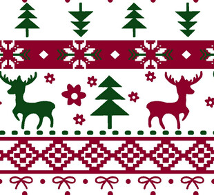 圣诞风图案设计