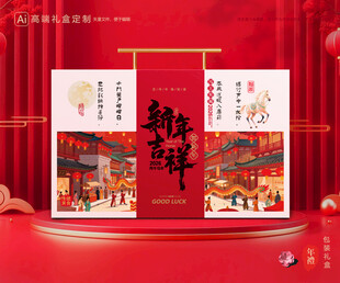 年货包装 新年礼盒