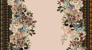 数码印花 定位花