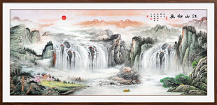 江山如画旭日东升