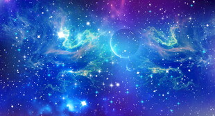 蓝色星空顶