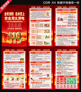 2025年全国消防宣传月