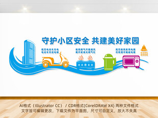 小区安全文化墙