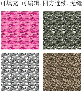 迷彩印花    迷彩图案