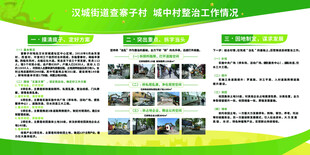 乡村展板