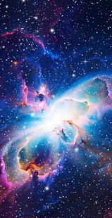 绚丽星云宇宙奇观