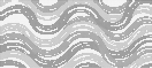 弯曲渐变圆点激光镂空