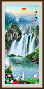 客厅山水画